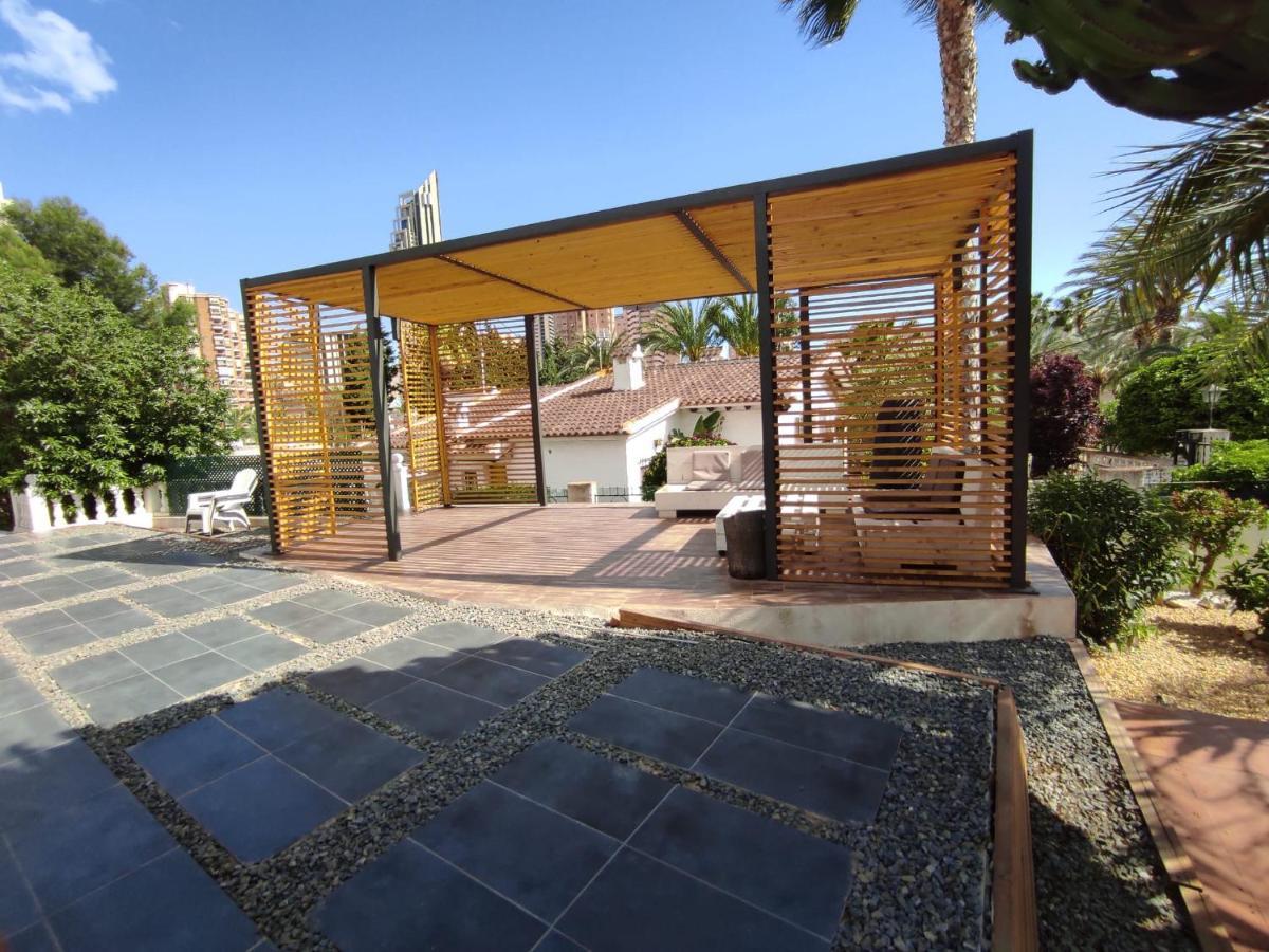 Villa Con Piscina A Un Paso De La Playa 貝尼多姆 外观 照片